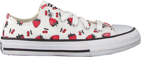 Converse Chuck Taylor All Star Lage sneakers - Meisjes - Wit - Maat 34 |  bol.com