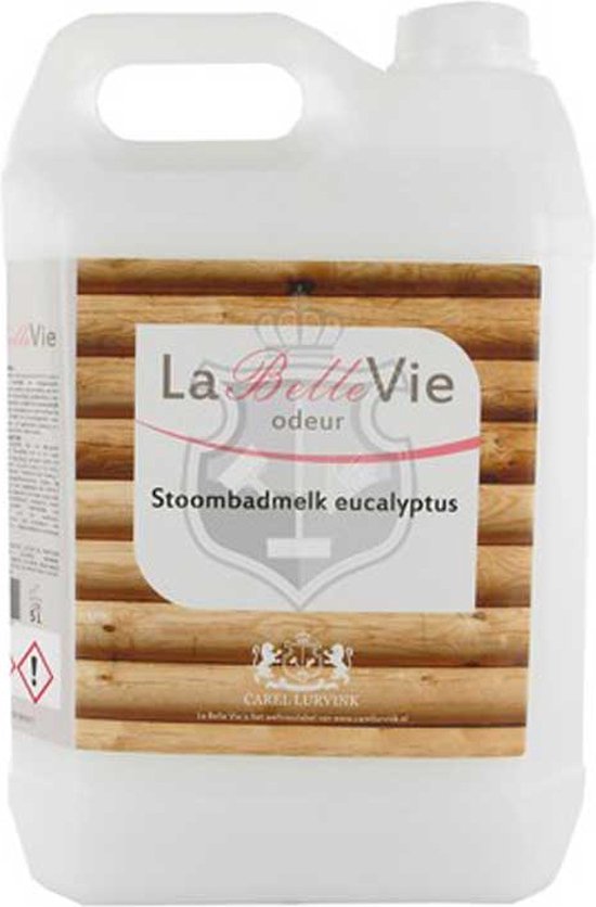 Foto: La belle vie stoombadmelk eucalyptus 5 liter