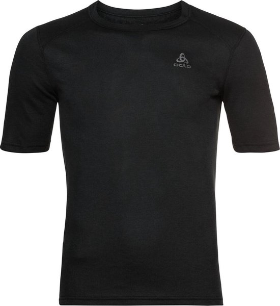 Odlo Active Warm Plus Top Crew Neck S/S Men, zwart