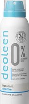 Deoleen 0% aluminium - Aerosol Sensitive - Deodorant - 150 ml