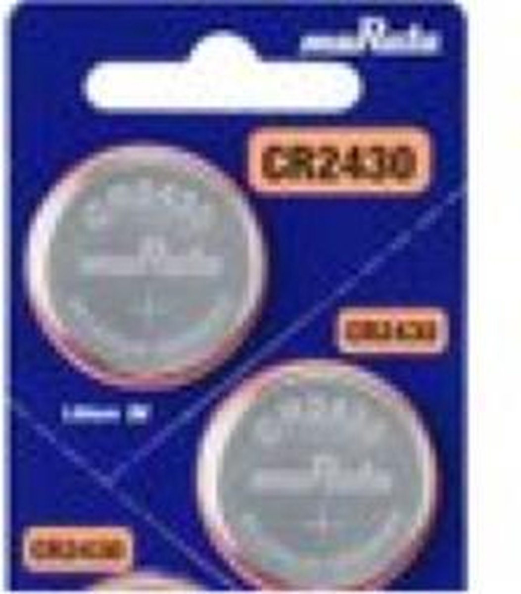 SONY / MURATA CR2430 Lithium knoopcel batterij 2(twee) stuks