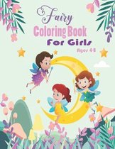 Fairy Coloring Book for Girls Ages 4-8