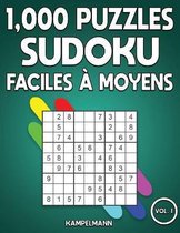 1000 Puzzles Sudoku Faciles À Moyens- 1000 puzzles Sudoku faciles à moyens