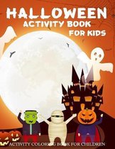 Halloween Activity Book for Kids