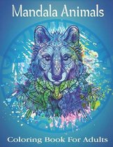 Mandala Animals Coloring Book For Adults