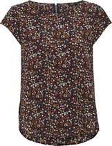 ONLY ONLVIC SS AOP TOP  PTM Dames T-shirt - Maat 38