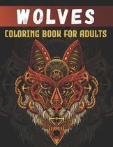 Wolves Coloring Book For Adults