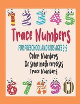 Trace Numbers for Preschool and Kids Ages 3-5