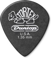 Dunlop Pitch Black Jazz III Pick 1.35 mm 6-pack plectrum