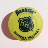 Franklin NHL Straathockey puck High Density 75 Mm Vinyl - geel