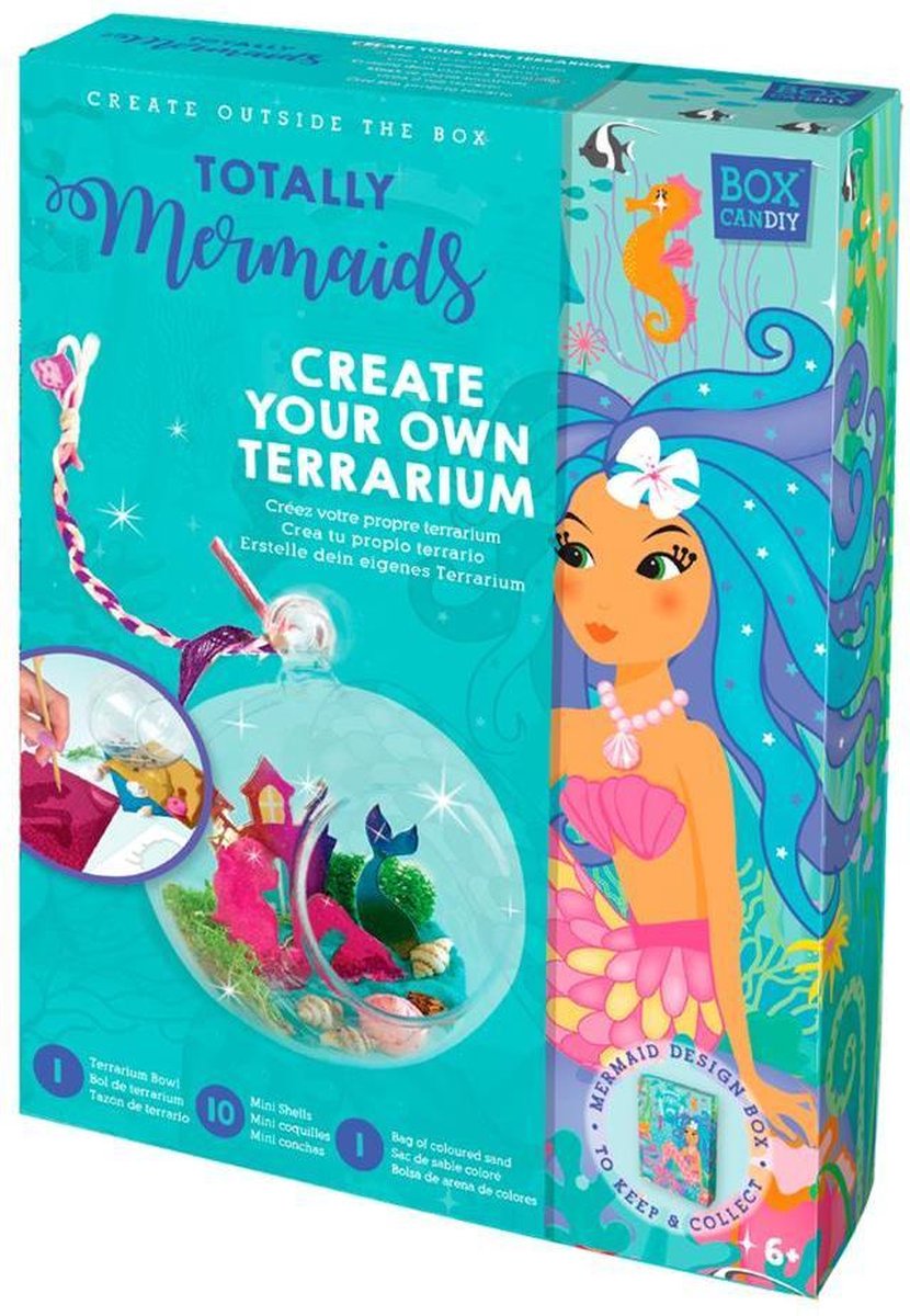 Box Candiy - knutselen - Maak Je Eigen Terrarium Junior 12-delig