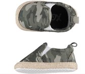 XQ Little Shoes | Instappers voor boy or girl | Camouflage Maat 16/17