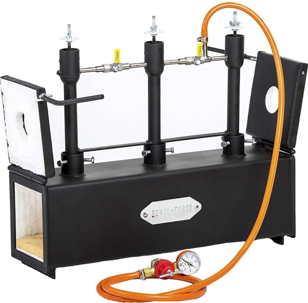 Draagbare Gas Smeedoven | 3 Branders | 2 Kleppen