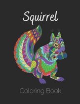 Squirrel Coloring Book