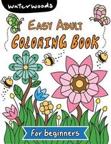Easy Adult Coloring Book for Beginners