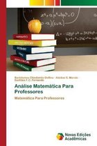 Analise Matematica Para Professores