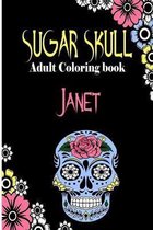 Janet Sugar Skull, Adult Coloring Book