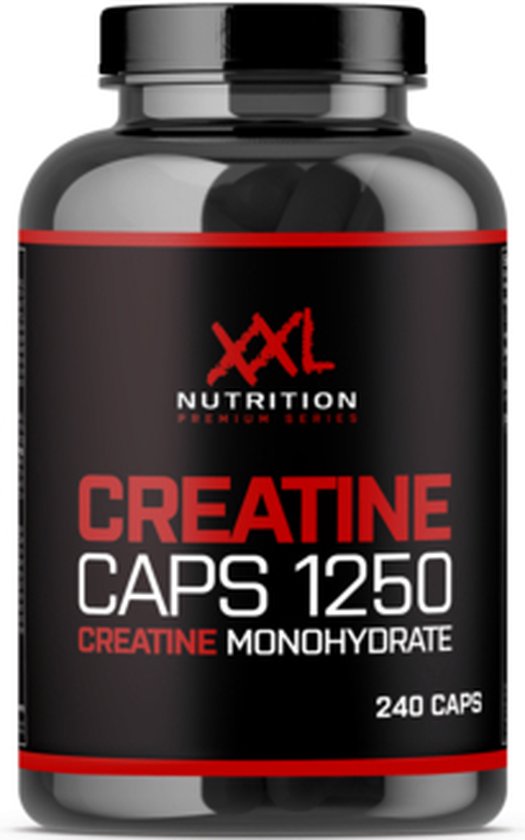 XXL Nutrition Creatine Caps (1250 mg) - 240 Capsules