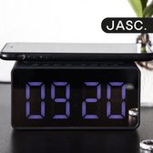 JASC® Digitale Wekkerradio - Bluetooth Speaker - Draadloze Oplader - Digitale LED klok - Digitale Wekker
