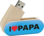 I love papa usb stick 16gb model 1047 – beste papa, cadeau voor papa, cadeau pap, cadeau papa, cadeau voor papa, liefste papa, vaderdag cadeau,