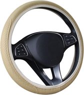 Kasey Products - Stuurhoes Auto - Voor 36-38 cm Stuurwiel - Ademend en  Antislip - Beige | bol.com
