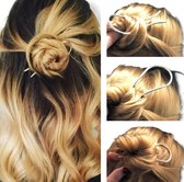 Hairpin-Haarpin-EJO-Haarstick-Haarspeld-Haaraccessoire-Haarmode-rosegoud