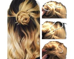 Hairpin-Haarpin-EJO-Haarstick-Haarspeld-Haaraccessoire-Haarmode-rosegoud