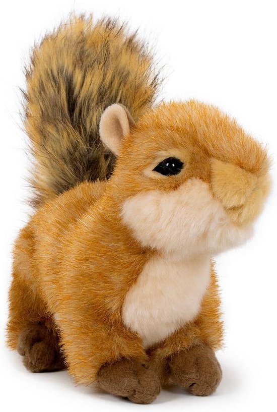 2x stuks pluche eekhoorn knuffel 20 cm speelgoed - Eekhoorns bosdieren... |  bol.com