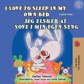 English Danish Bilingual Collection- I Love to Sleep in My Own Bed (English Danish Bilingual Book for Kids)