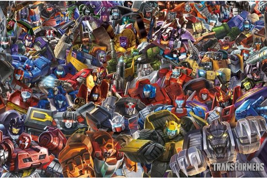 Transformers poster - Autobots - Decepticons - robots - Megatron - 61 x 91.5 cm
