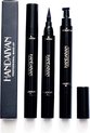 foto van Nina: HANDAIYAN® | Eyeliner met wing stempel | Zwarte oog Stempel | 2 in 1 eyeliner | Eyeliner Tool | Wing Eyeliner | Wing Stamp