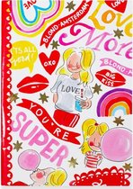 BLOND AMSTERDAM LOVE: A4 EXERCISE BOOK LINED
