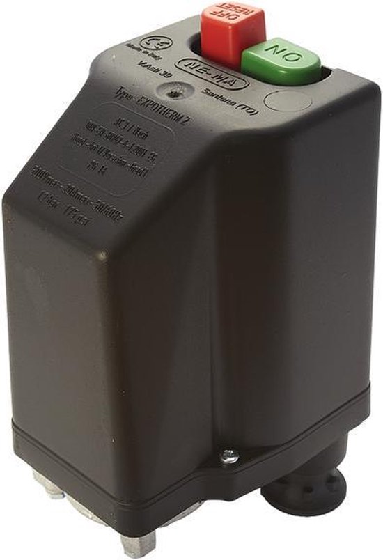 Doe-het-zelf Compressor Onderdeel Luchtcompressor Drukschakelaar 1/4 Inch - 90-120 PSI, 220V, Met Manometer - Voor Doe-Het-Zelf En Professioneel Gebruik Perslucht Drukregelaar