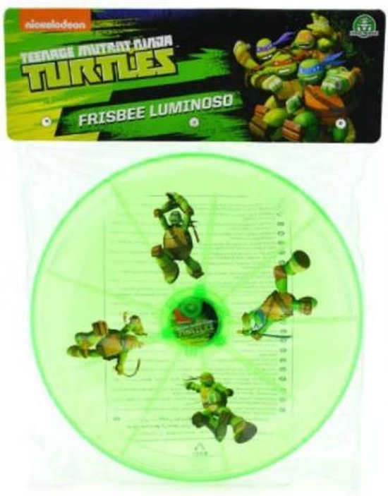 SALE - COMBI DEAL - 2x Ninja turtles frisbees met LED lichtjes - speelgoed  - jongens &... | bol.com