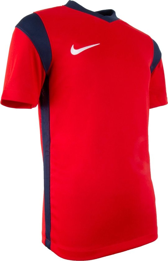 Maillot de sport Nike Dry Park Deby III SS - Taille 158 - Unisexe - Rouge/Marine...  | bol.com