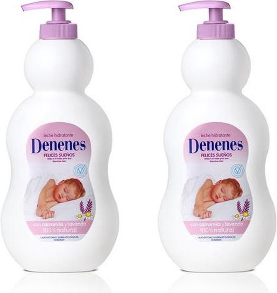 Goedkoopste Denenes - Baby Bodymilk - Voordeelset 2 stuks a 400 ml.