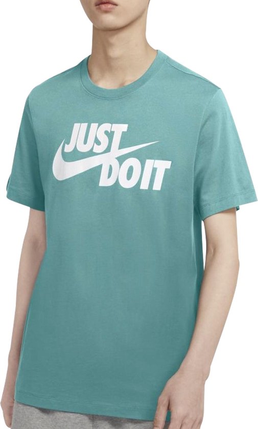 Nike Sportswear T-shirt - Mannen - Groen/Wit | bol.com