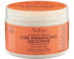 Shea Moisture Coconut & Hibiscus - Curl Enhancing Smoothie Haarcrème - 340 g