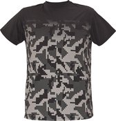 Cerva Neurum t-shirt antraciet maat 2XL - 2 stuks