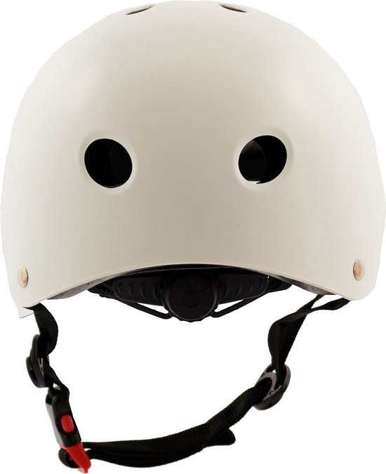 Sajan Fietshelm - Skatehelm - Helm Mat-Wit- Maat-S