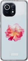 6F hoesje - geschikt voor Xiaomi Mi 11 -  Transparant TPU Case - Rouge Floweret #ffffff