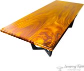 Epoxy Tafel - Walnoot Hout