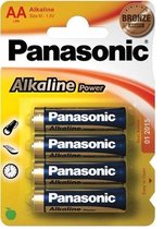 Panasonic Batterijen Type AA |10 blisters van 4 batterijen | 40 totaal