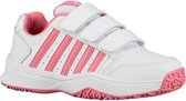 K-Swiss Court Smash GIRLS Tennisschoenen - maat 28 - kleur wit/rose