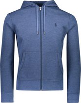 Polo Ralph Lauren  Sweater Blauw Getailleerd - Maat L - Heren - Herfst/Winter Collectie - Polyester;Katoen