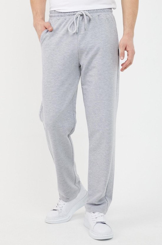 Pantalon de survêtement homme Comeor - gris - XL - pantalon d'entraînement homme - Pantalon de sport long