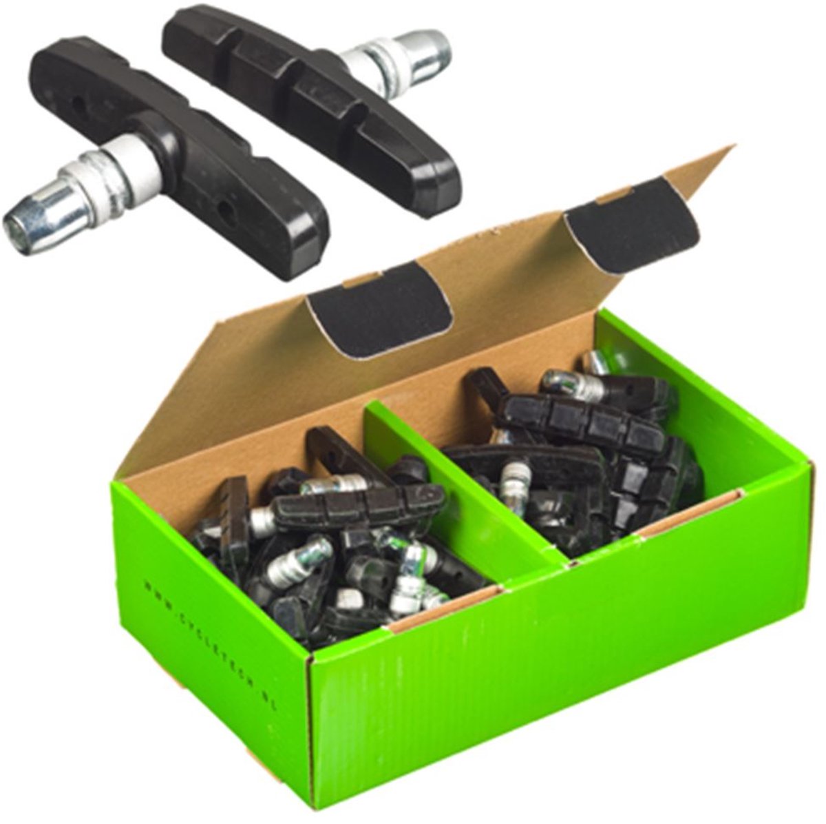 Falkx Remblokken - 72mm Inbus - V-Brake Compatibel - Per 25 Paar