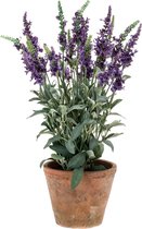 Kunstplant Lavendel XL 30 cm in pot