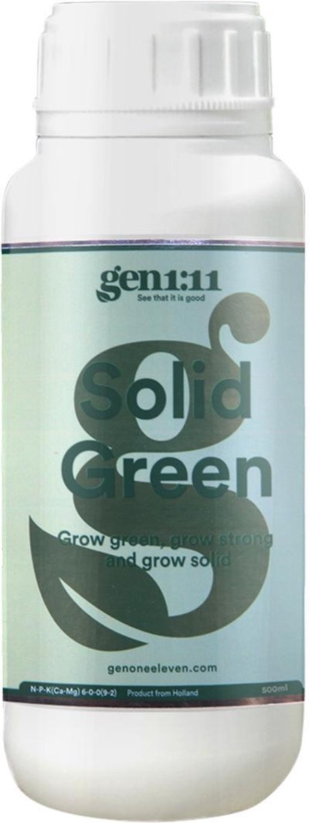 Gen1:11 Solid green 500 ml