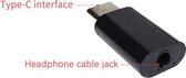 USB type-C naar 3,5mm jack adapter